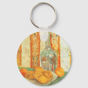 Porte-clés Carafe et citrons sur une assiette de Vincent van 