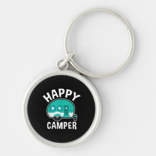 Porte-clés Caravane Camping-car Vacances Drôles Camping