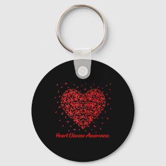 Porte-clés Carburant rouge Cardiopathie Cadeaux de sensibilis