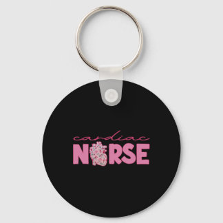 Porte-clés Cardiac Nurse Valentine's Day Valentine Cardiologi