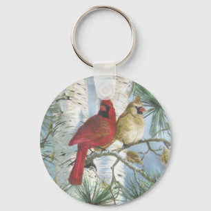 PORTE-CLÉS CARDINALS-KEYCHAIN