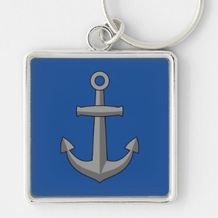 Porte-clés Caricature Ancre de bateau