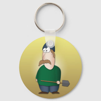 Porte-clés Caricature cool drôle pour fermier