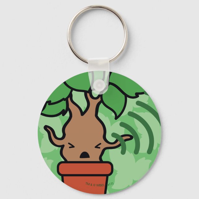 Porte-clés Caricature hurlant Mandrake Character Art (Recto)