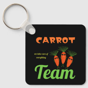 Porte-clés Carottes amusantes