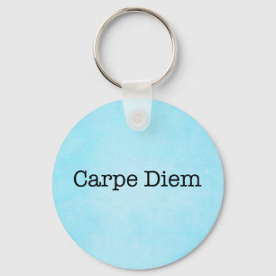 Porte-clés Carpe Diem saisissent la citation de jour -