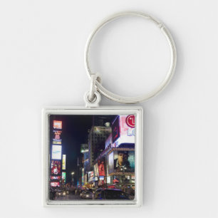 Porte-clés Carré de nuit à Manhattan, New York