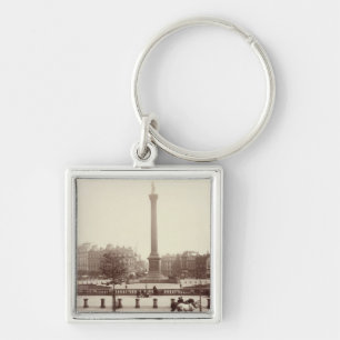 Porte-clés Carré de Trafalgar, Londres (photo de sépia)