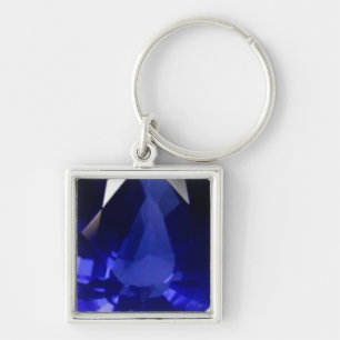 Porte-clés Carré Porte - clé Sapphire