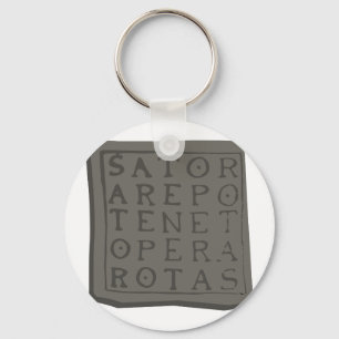 Porte-clés Carré Sator