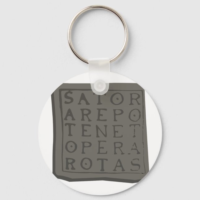 Porte-clés Carré Sator (Recto)