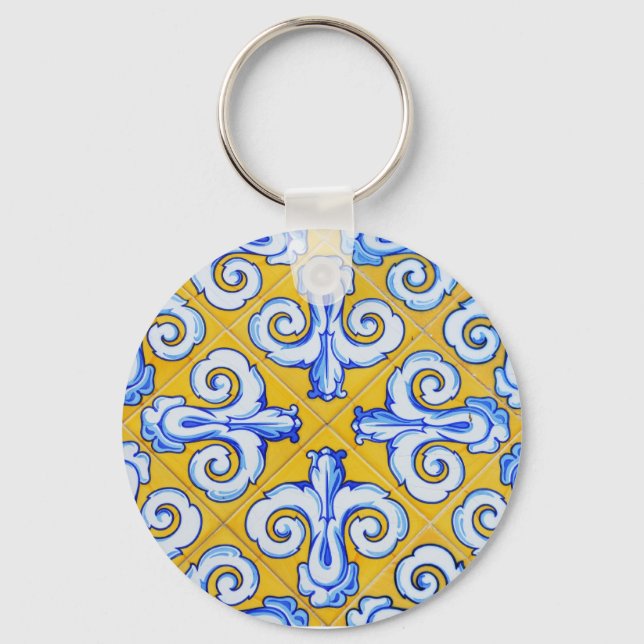 Porte-clés Carreaux espagnols (Recto)