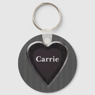 Porte-clés Carrie m'a volé le coeur