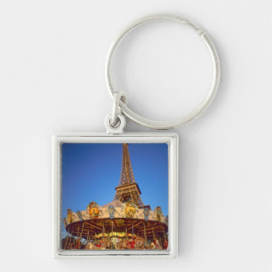 Porte-clés Carrousel, Tour Eiffel, Paris, France