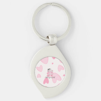 Porte-clés Carry Love & Books – Cat Metal Keychain