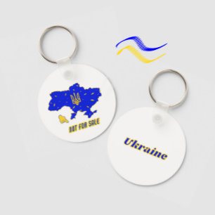 Porte-clés Carte de l'Ukraine