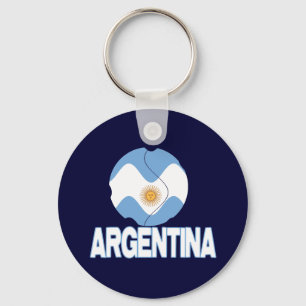 Porte-clés carte de travail 3000 de l'Argentine