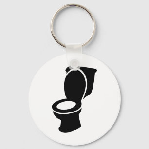 Porte-clés Carte de travail de toilette