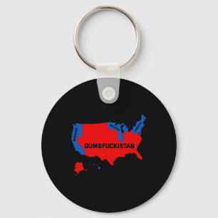 Porte-clés Carte Électorale 2024 Etats-Unis D'Amérique Dumbfo