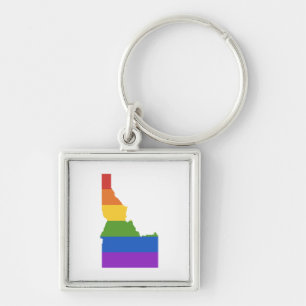 Porte-clés Carte Gay des États-Unis Etat de l'Idaho