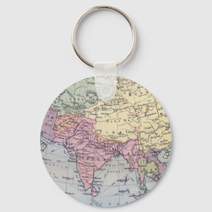 Porte-clés Carte politique   Asie