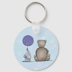 Porte-clés Carte postale