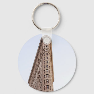 Porte-clés Carte postale du bâtiment Flatiron