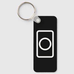 Porte-clés Carte Zener   Cercle creux