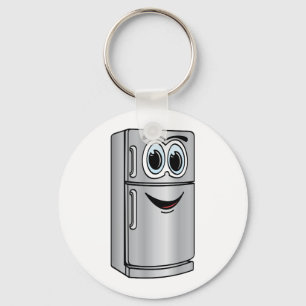 Porte-clés Carton du réfrigérateur en acier inoxydable