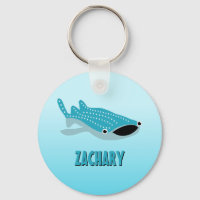 Cartoon bleu requin baleine Personnalisé