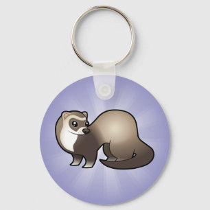 Porte-clés Cartoon Ferret