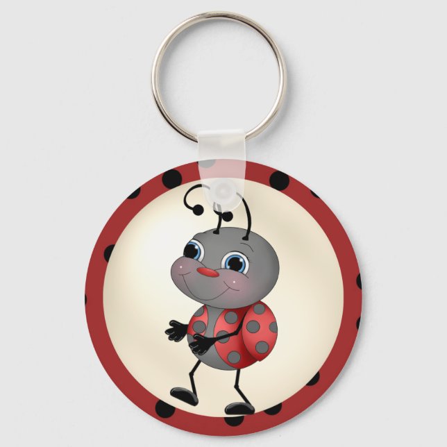 Porte-clés Cartoon Ladybug porte - clé (Recto)