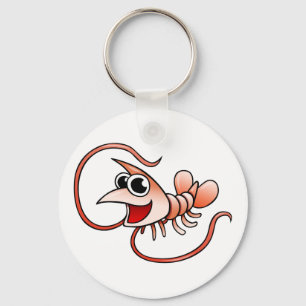 Porte-clés Cartoon Shrimp