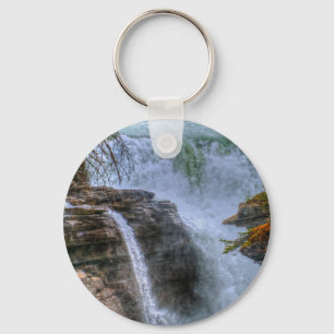 Porte-clés Cascade des Rocheuses Nature Photo