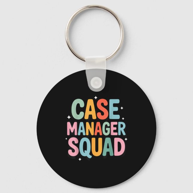 Porte-clés Case Manager Squad  (Recto)