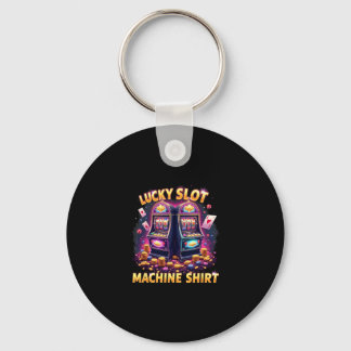 Porte-clés Casino Las Vegas Gambling Lovers Lucky Slot Machin
