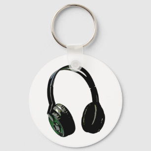 Porte-clés Casque Pop Art