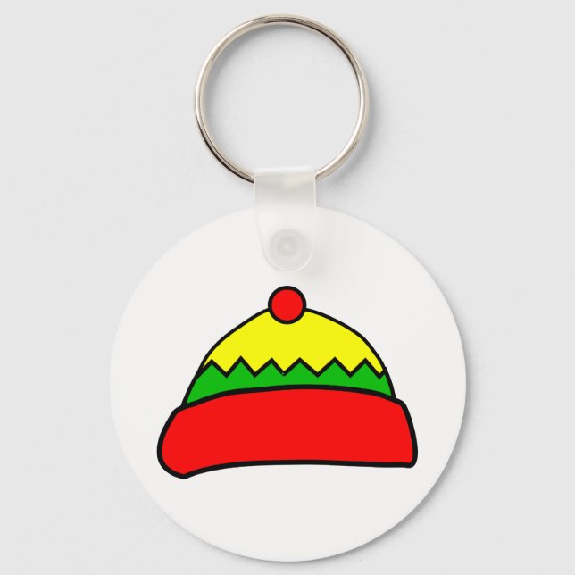 Porte-clés Casquette d'hiver (Recto)