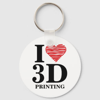 Porte-clés casquette d'impression 3D