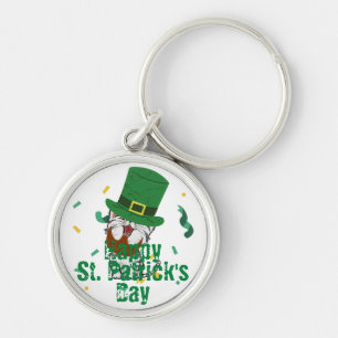 Porte-clés Casquette vert chanceux Shamrock St. Patrick's Day