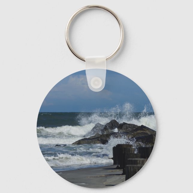 Porte-clés Casser Des Vagues À La Folie (Recto)