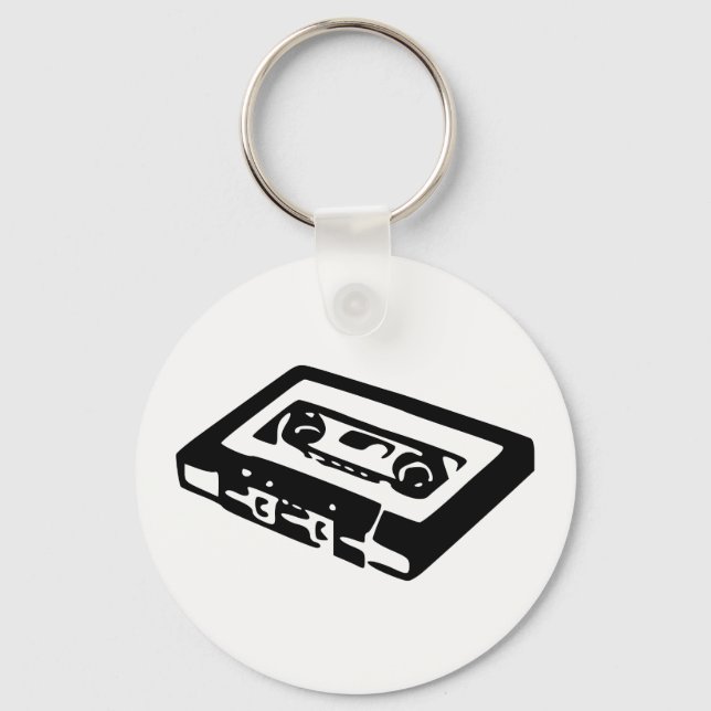 Porte-clés Cassette audio (Recto)