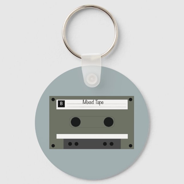 Porte-clés Cassette, Mixed Tape (Recto)
