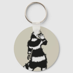 Porte-clés Cat déplaisant Créateur Squelette Masque crâne mai