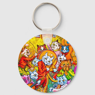 Porte-clés Cat Musical Band