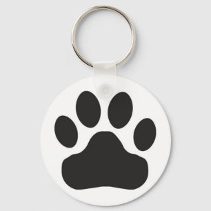 Porte-clés Cat Paw Print   Dog Paw Print