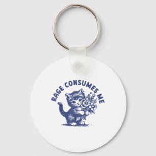 Porte-clés Cat Rage Me Consume