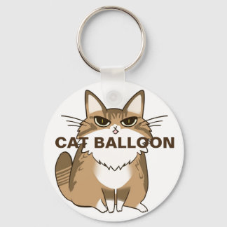 Porte-clés CATBALLOON缶 Rechercher チA