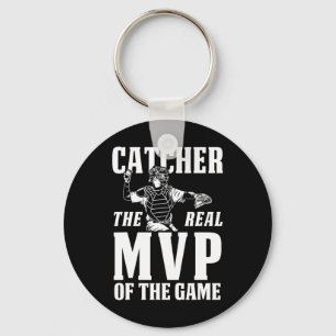 Porte-clés Catcher Le Véritable Mvp Du Jeu Cadeau