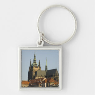 Porte-clés Cathédrale Saint-Vitus et Château de Prague, l'un 
